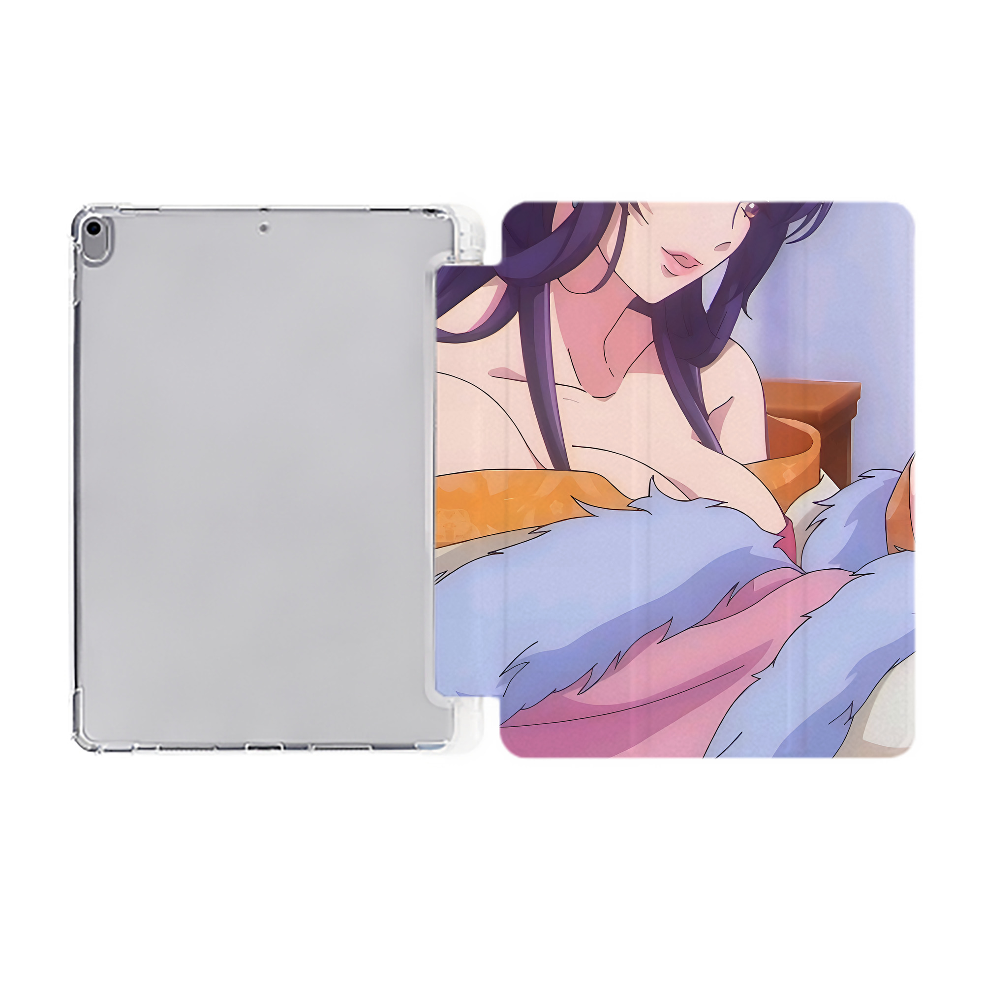 （画像用） 薬屋のひとりごと The Apothecary Diaries IPad ケース ペン収納付き 三つ折りスタンド PUレザー×シリコン 対応機種9.5/10.5/10.9インチ
